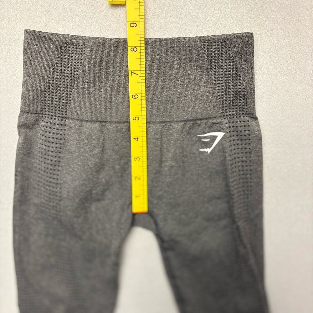 Gymshark Vital Seamless Leggings 2.0 Gray Black Marl Compression Tight Size XS - Picture 11 of 11